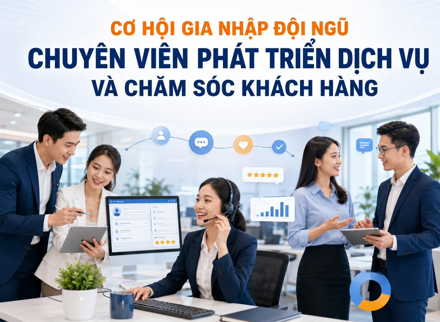 Cơ Hội Gia Nhập Đội Ngũ Chuyên Viên Phát Triển Dịch Vụ Và Chăm Sóc Khách Hàng