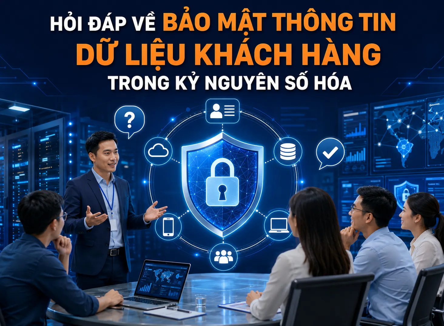 Hỏi Đáp Về Bảo Mật Thông Tin Dữ Liệu Khách Hàng Trong Kỷ Nguyên Số Hóa