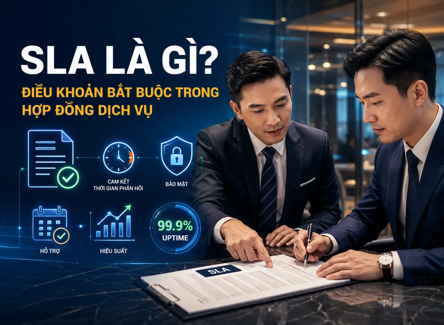 SLA Là Gì? Những Điều Khoản Bắt Buộc Phải Có Trong Mọi Hợp Đồng Dịch Vụ
